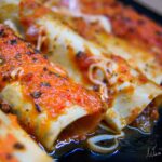 cannelloni z wołowiną i gazpacho