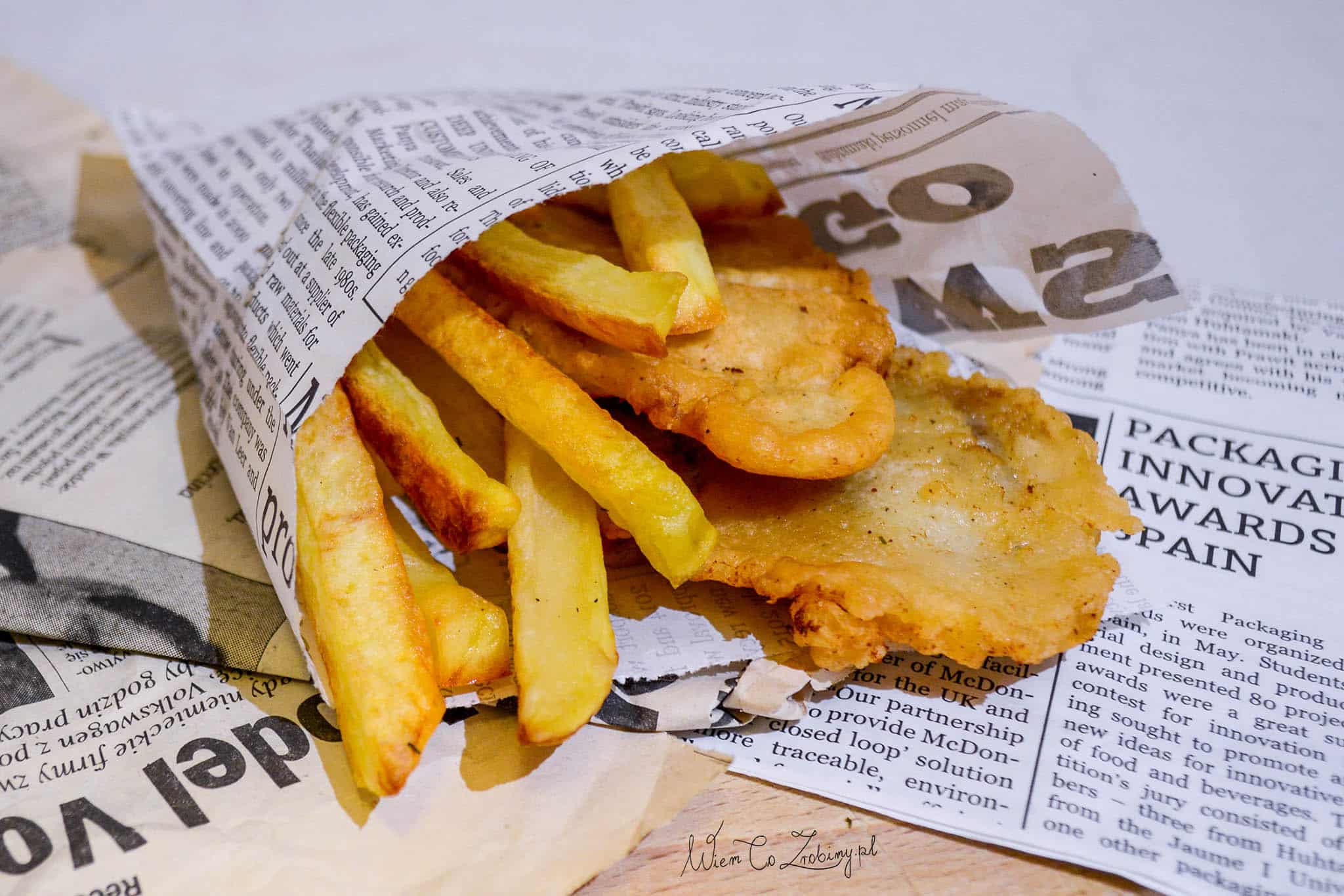 Fish and chips - ryba z frytkami